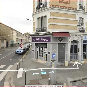  Appartamento 22m2 A Ivry/seine-a 200 Metres De Paris. Proche Metro 7